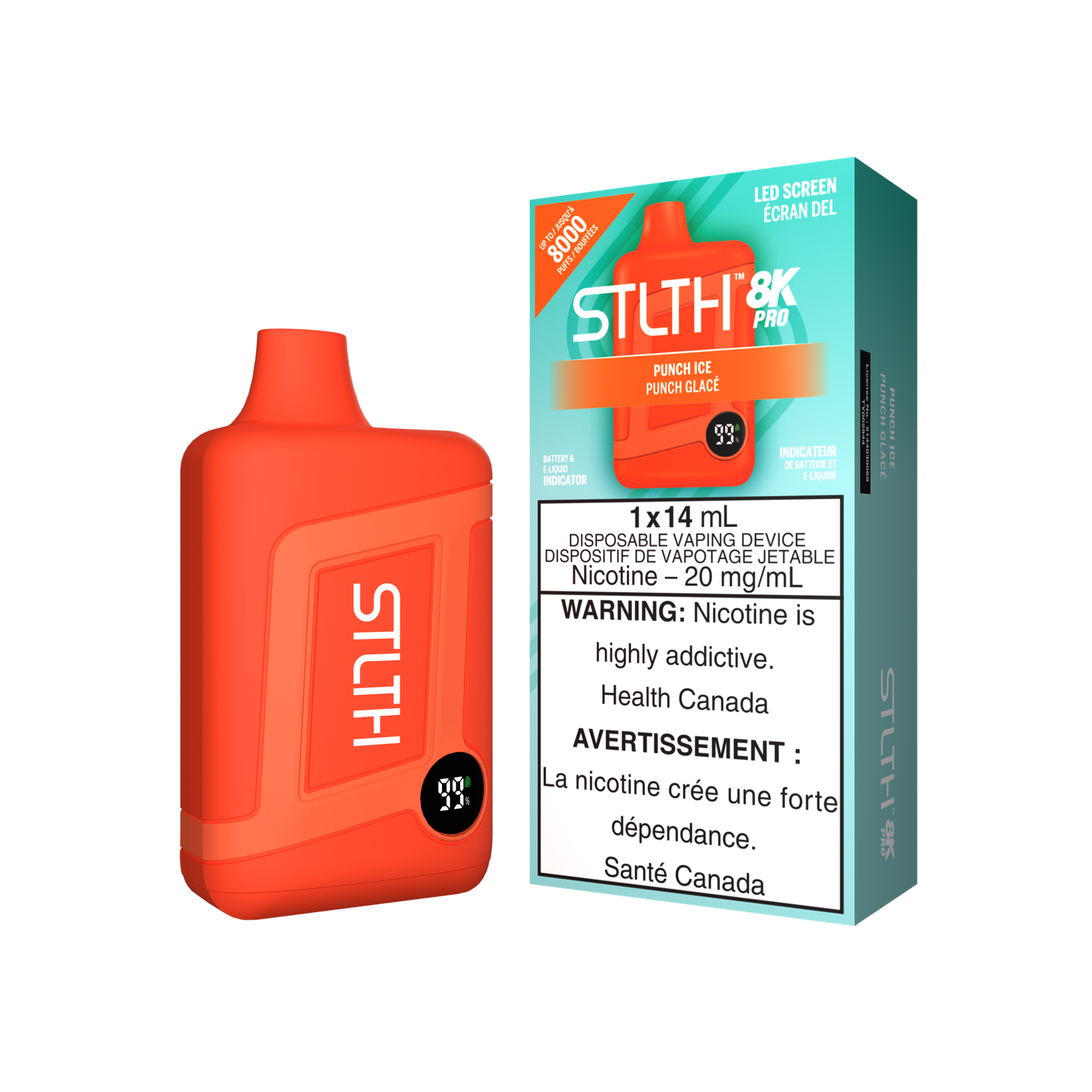 STLTH 8K PRO - Punch Ice