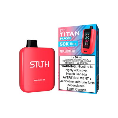 STLTH Titan Max 50K - Apple Kiwi Ice