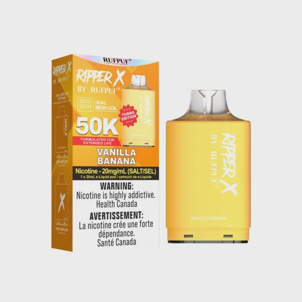 RufPuf Ripper X 50K Pod - Vanilla Banana