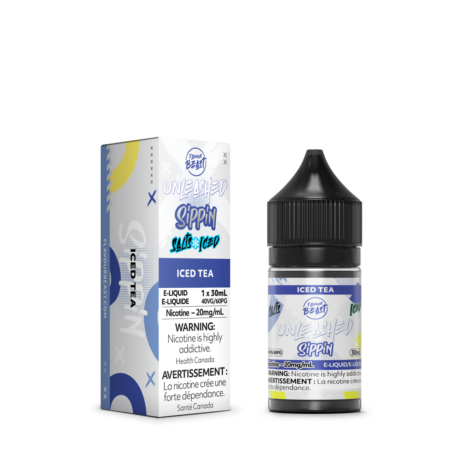 Flavour Beast Salts - Unleashed Sippin Iced Tea