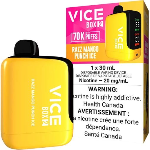 Vice Box 2 70K - Razz Mango Punch Ice