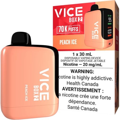 Vice Box 2 70K - Peach Ice