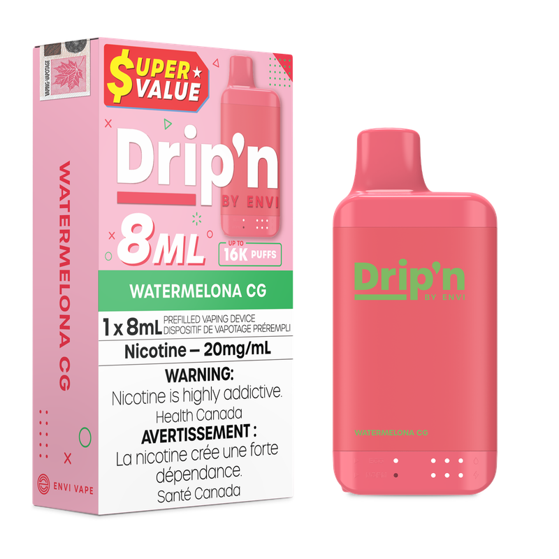 Drip&#39;n 8ML 16K - Watermelona CG