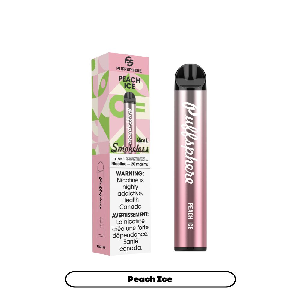 Puffsphere Smokeless 2500 - Peach Ice