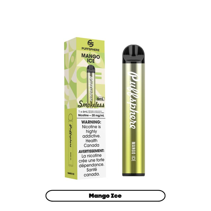 Puffsphere Smokeless 2500 - Mango Ice