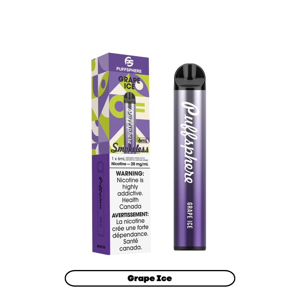 Puffsphere Smokeless 2500 - Grape Ice