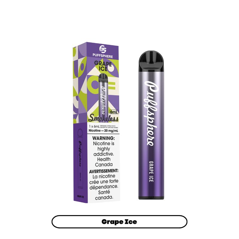 Puffsphere Smokeless 2500 - Grape Ice