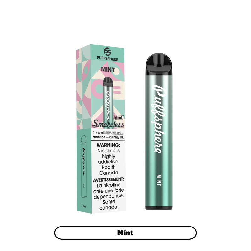 Puffsphere Smokeless 2500 - Mint