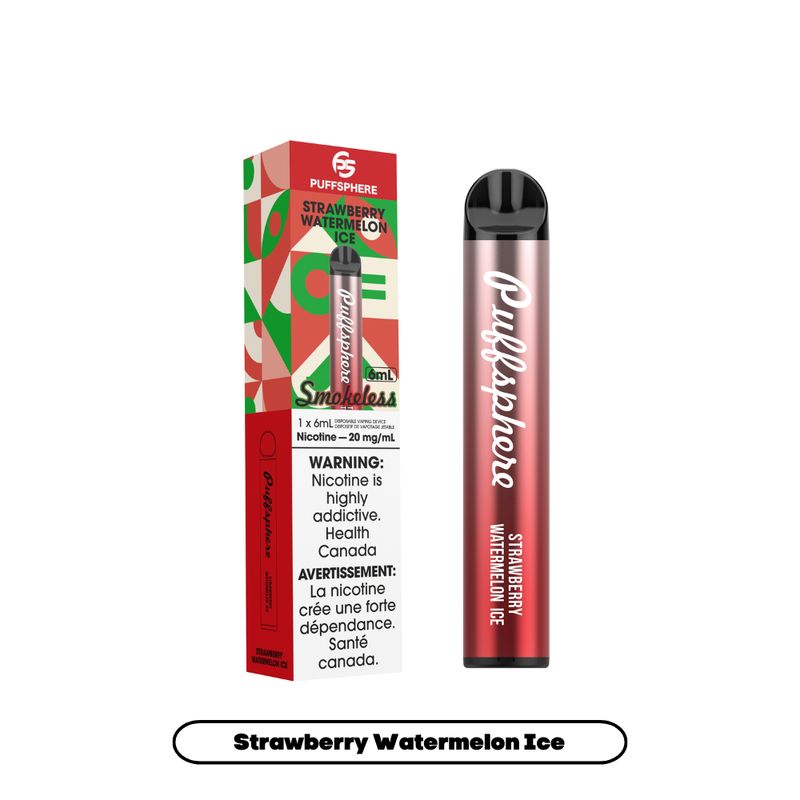 Puffsphere Smokeless 2500 - Strawberry Watermelon Ice