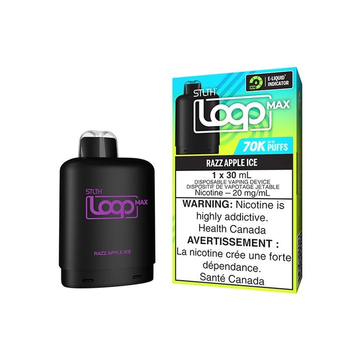 STLTH Loop Max 70K Pod - Razz Apple Ice