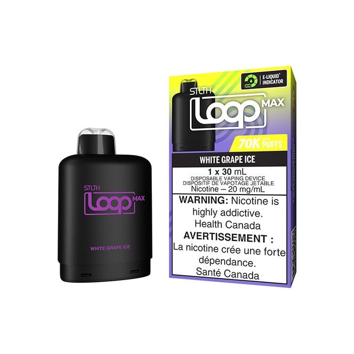 STLTH Loop Max 70K Pod - White Grape Ice