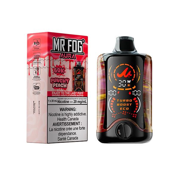 Mr Fog Aura 60K - Punchy Peach