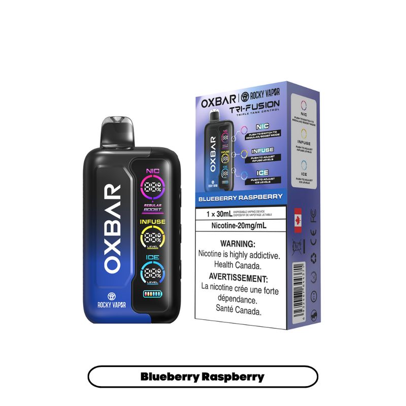OXBAR Tri Fusion 45K - Blueberry Raspberry