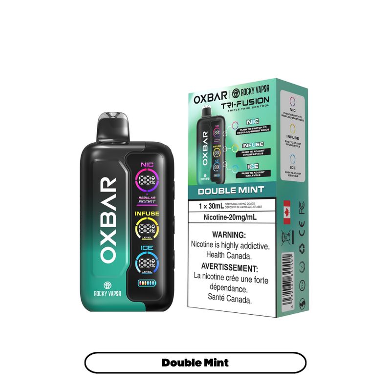 OXBAR Tri Fusion 45K - Double Mint