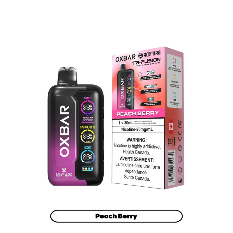 OXBAR Tri Fusion 45K - Peach Berry
