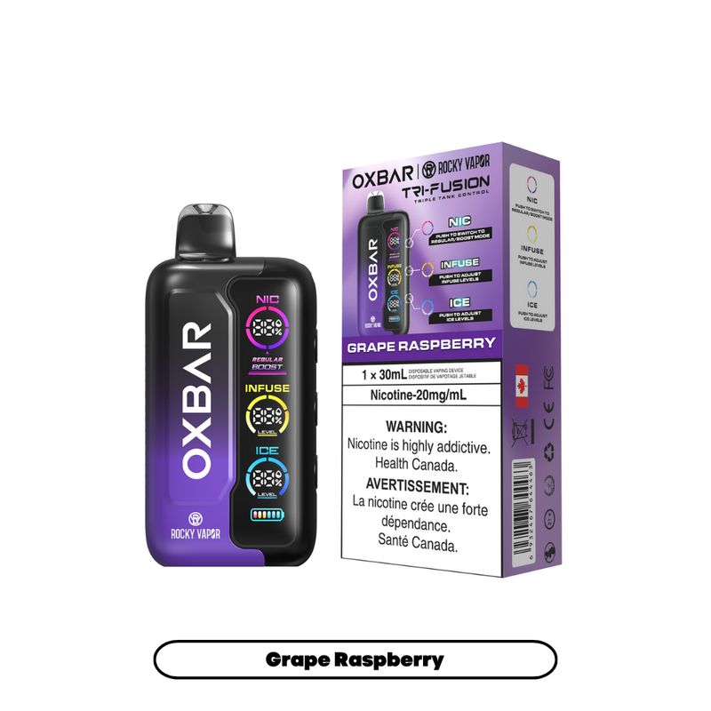 OXBAR Tri Fusion 45K - Grape Raspberry