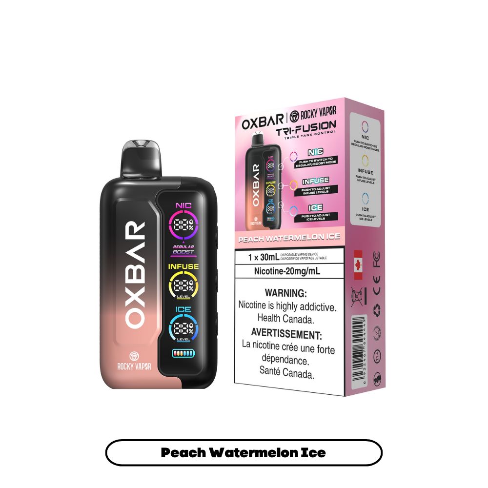 OXBAR Tri Fusion 45K - Peach Watermelon Ice