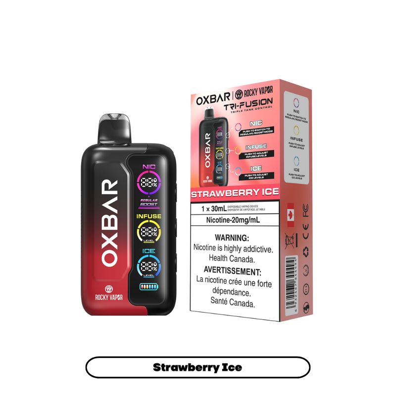 OXBAR Tri Fusion 45K - Strawberry Ice