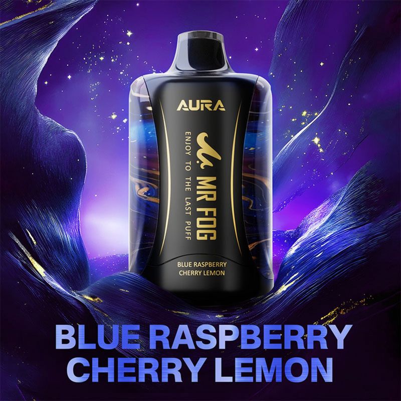Mr Fog Aura 60K - Blue Raspberry Cherry Lemon