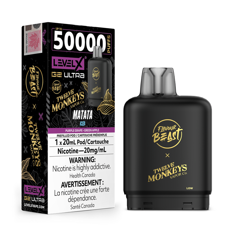 Flavour Beast Level X G2 Ultra 50K Pod - Matata Iced