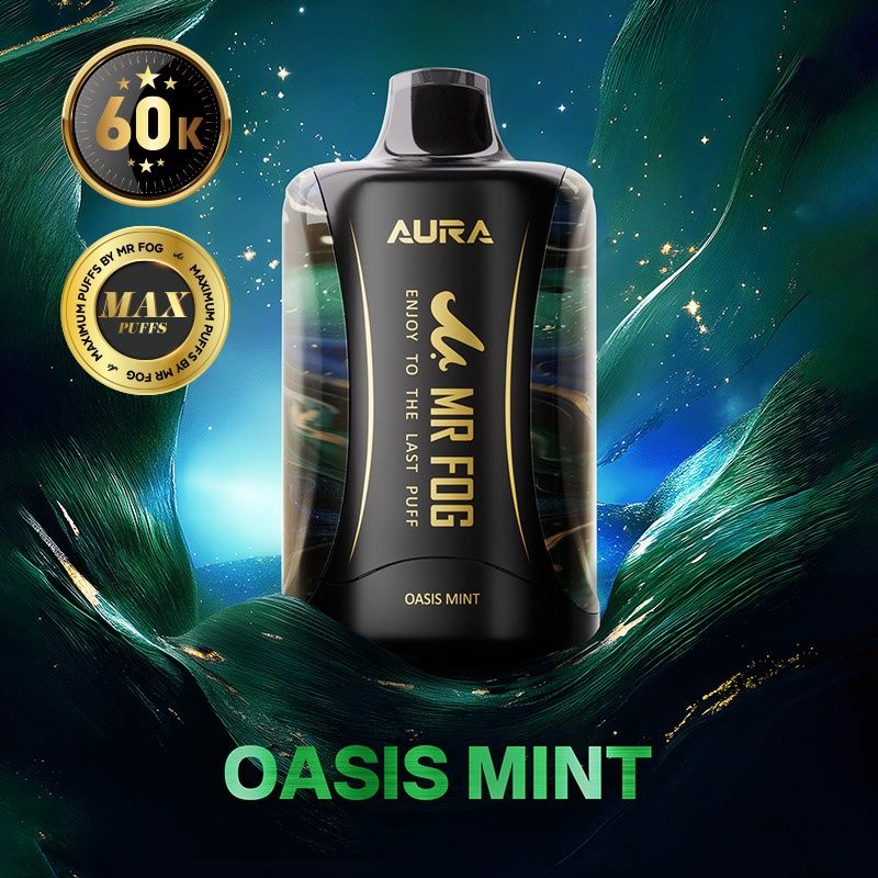 Mr Fog Aura 60K - Oasis Mint