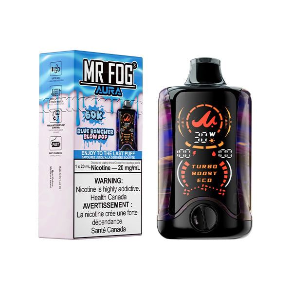 Mr Fog Aura 60K - Blue Rancher Blow Pop