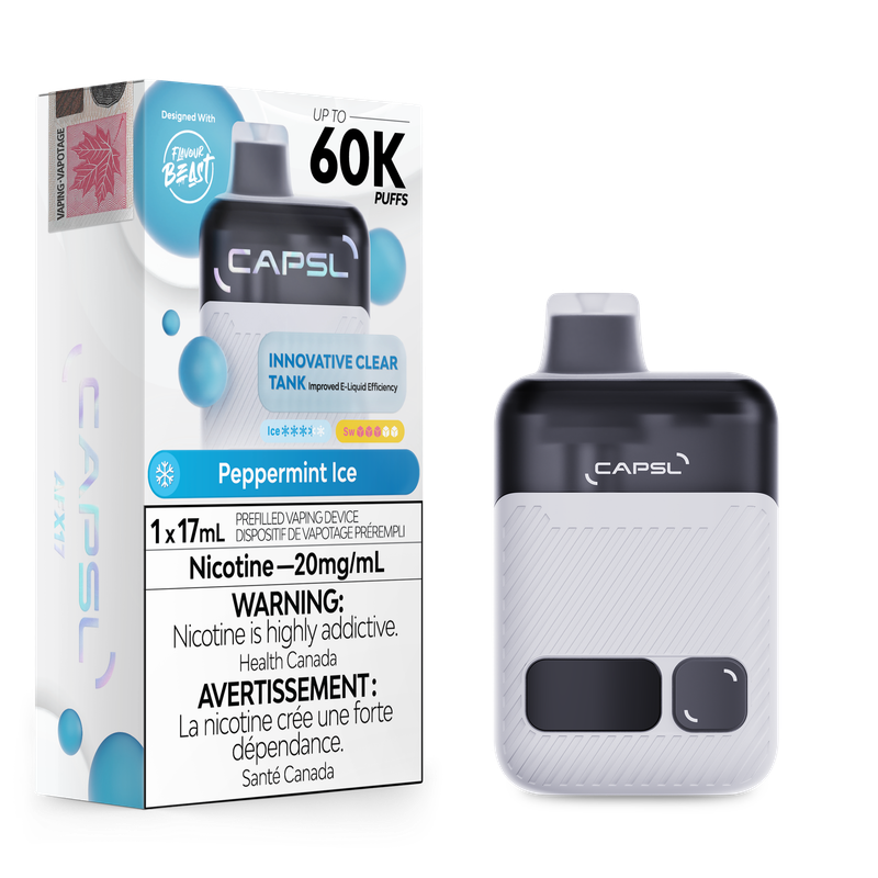 CAPSL 60K By Flavour Beast - Peppermint Ice