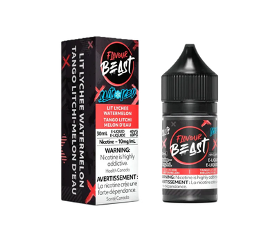 Flavour Beast Salts - Lit Lychee Watermelon Iced
