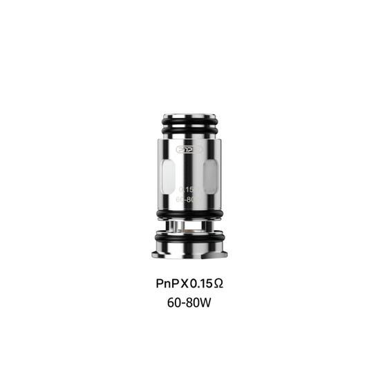 VooPoo - PnP X Replacement Coils (5 Pack), Resistance: 0.15 ohm