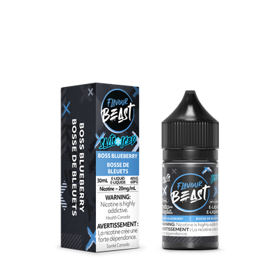 Flavour Beast Salts - Boss Blueberry Iced