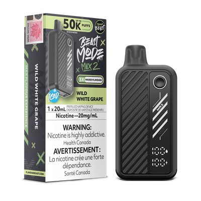 Flavour Beast Beast Mode Max 2 50K - Wild White Grape