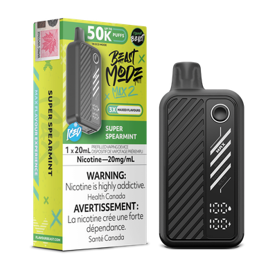 Flavour Beast Beast Mode Max 2 50K - Super Spearmint