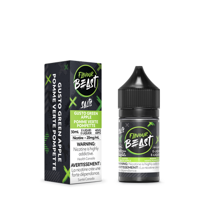 Flavour Beast Salts - Gusto Green Apple