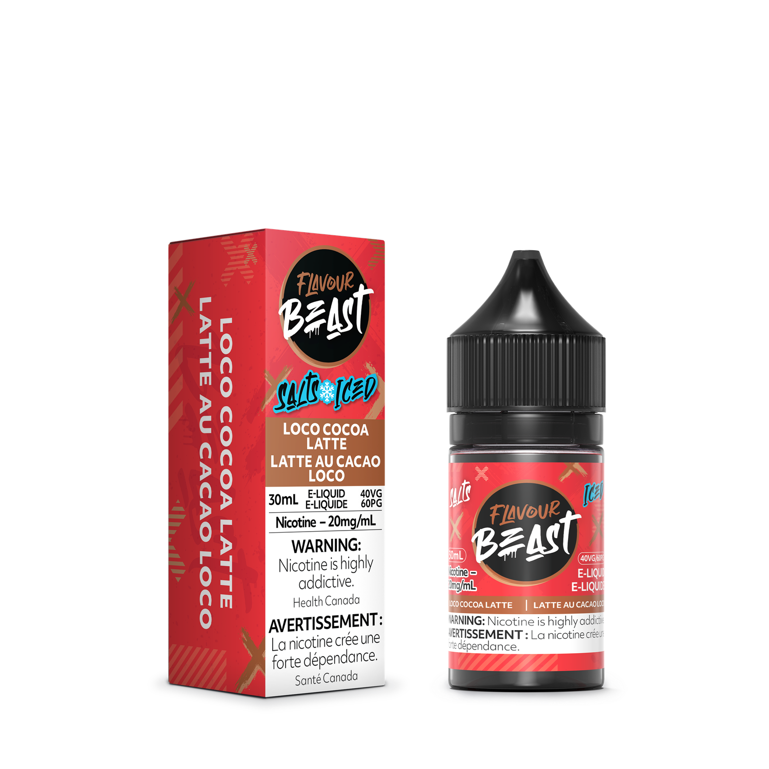 Flavour Beast Salts - Loco Cocoa Latte Iced
