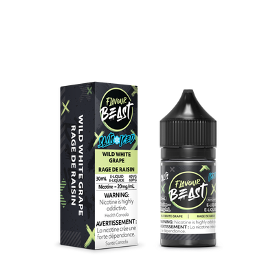 Flavour Beast Salts - Wild White Grape Iced