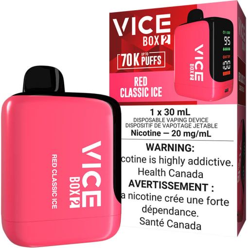 Vice Box 2 70K - Red Classic Ice Vice Box 2 70K - Red Classic Ice