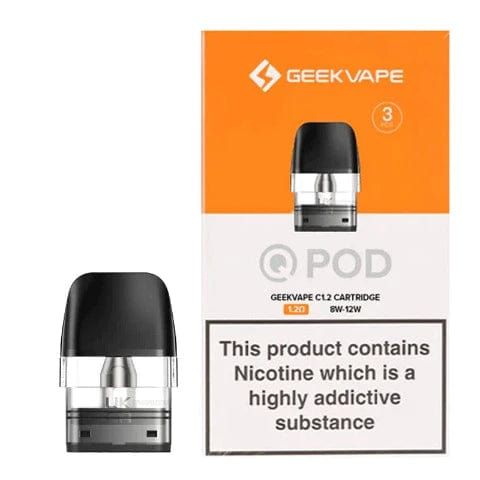 Geekvape - Q Replacement Pods [CRC] (3 Pack)