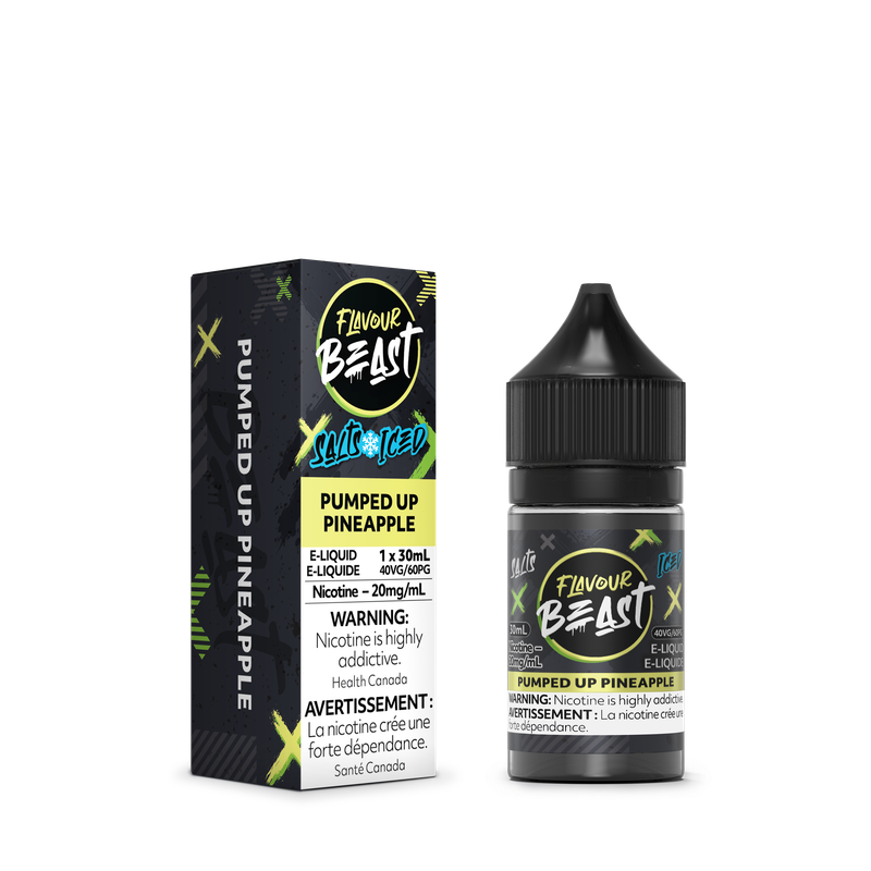 Flavour Beast Salts - Pumped Up Pineapple Iced