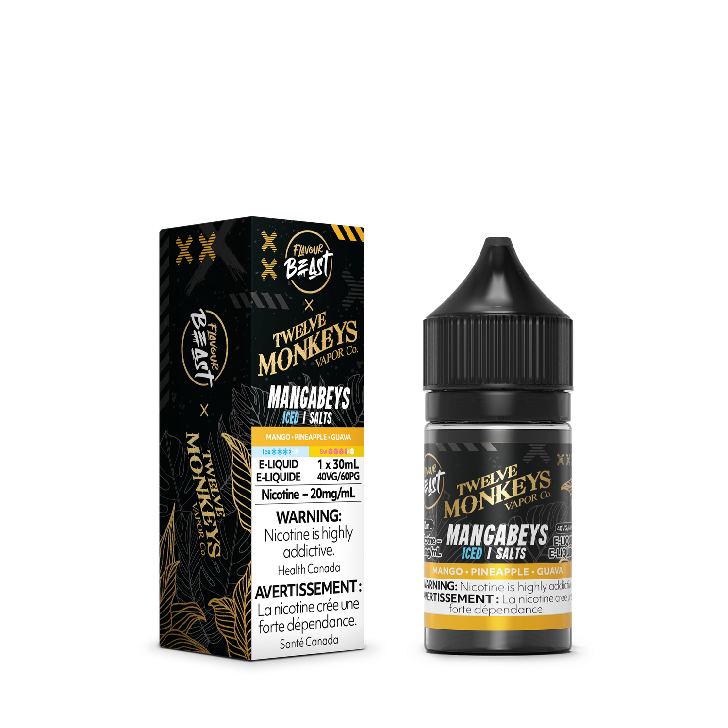 Flavour Beast Salts - Mangabeys Iced