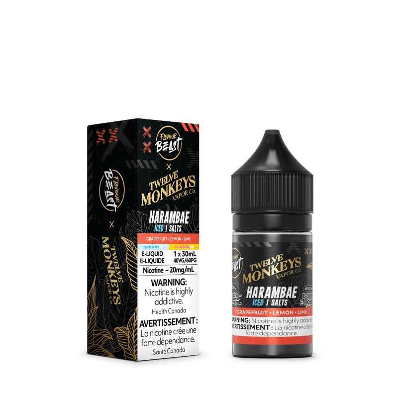 Flavour Beast Salts - Harambae Iced