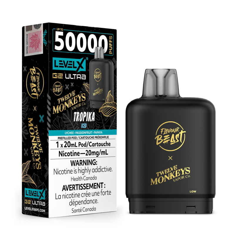 Flavour Beast Level X G2 Ultra 50K Pod - Tropika Iced