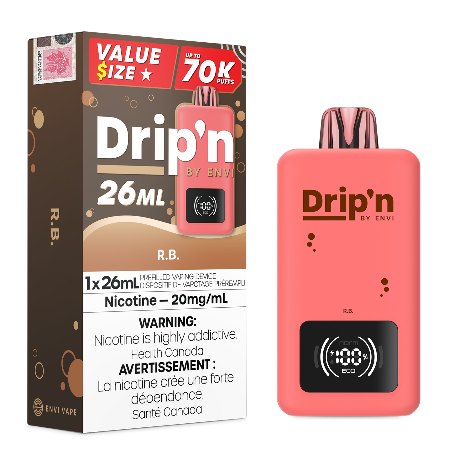 Drip'n 26ML 70K - R.B.