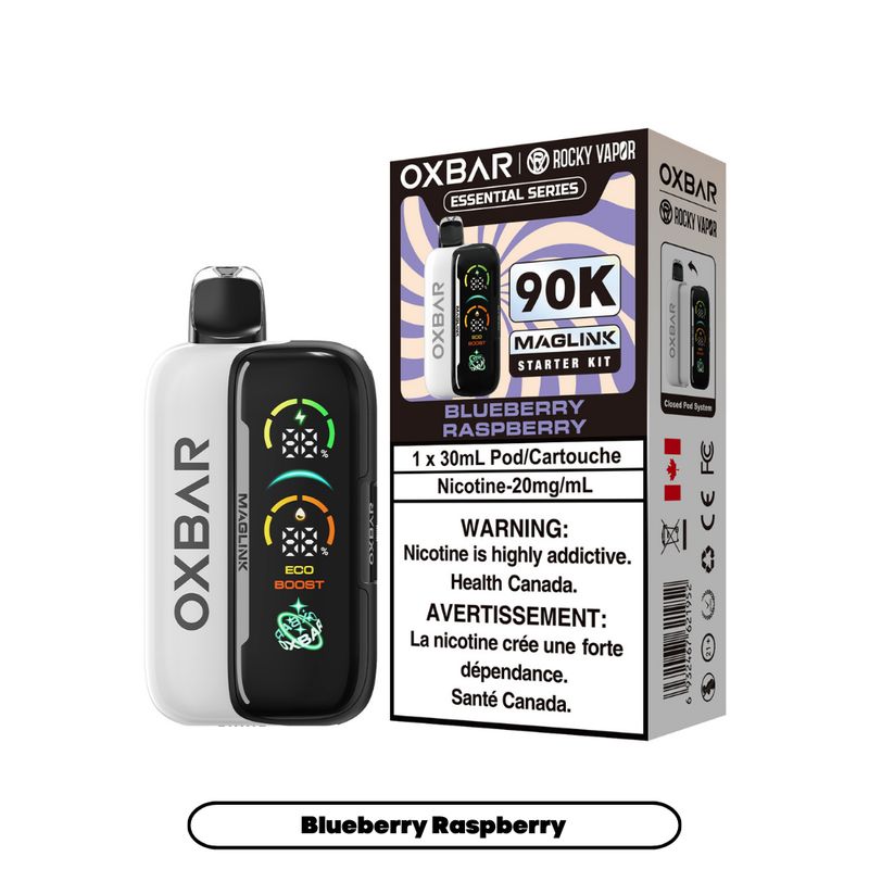 Oxbar Maglink 90K Starter Kit - Blueberry Raspberry
