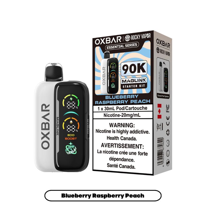 Oxbar Maglink 90K Starter Kit - Blueberry Raspberry Peach