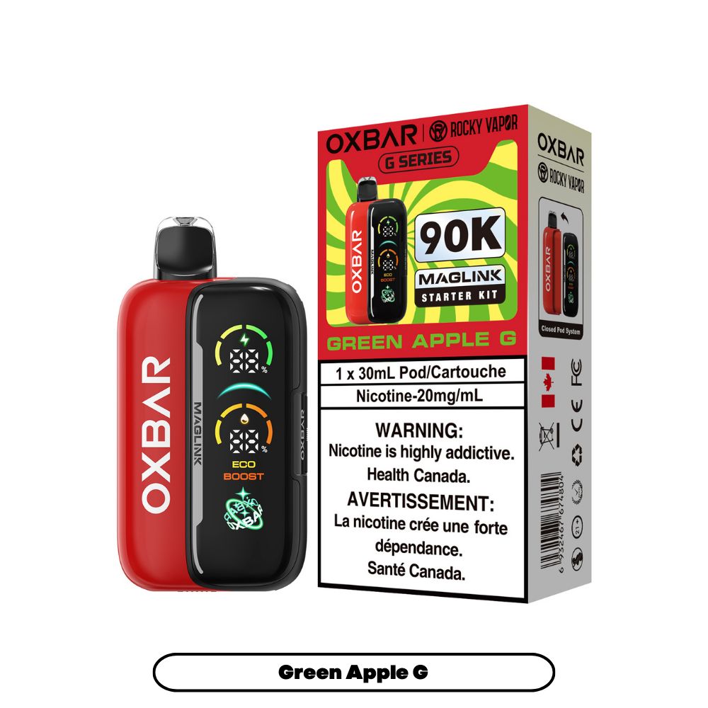 Oxbar Maglink 90K Starter Kit - Green Apple G
