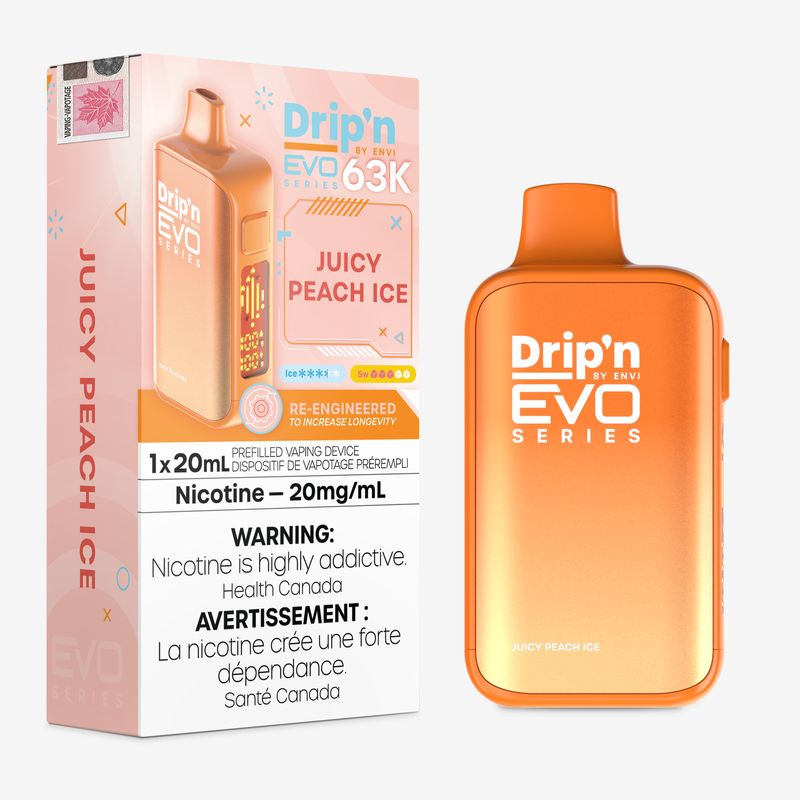Drip'n EVO 63K - Juicy Peach Ice