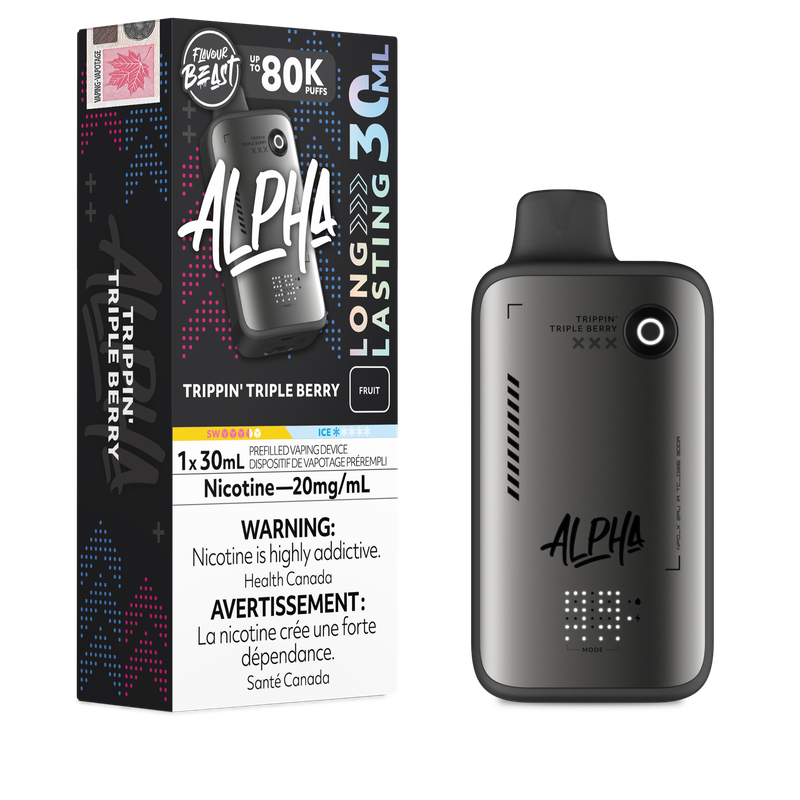 Flavour Beast Alpha 80K - Trippin' Triple Berry