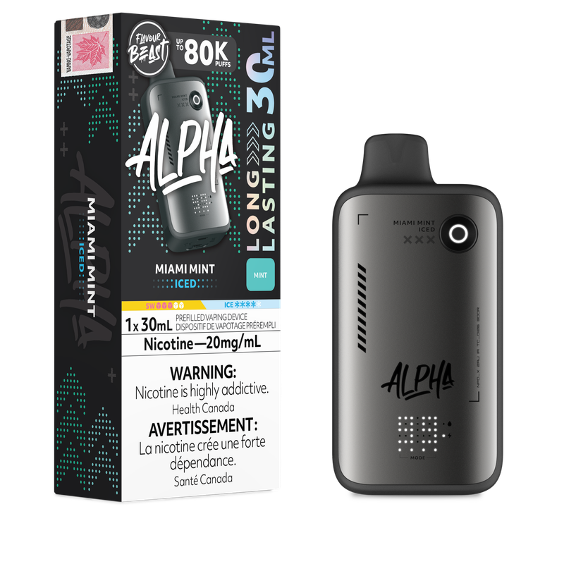 Flavour Beast Alpha 80K - Miami Mint Iced