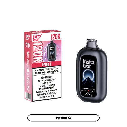 Insta Bar 120K - Peach G