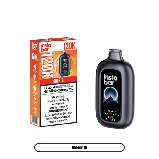 Insta Bar 120K - Sour G
